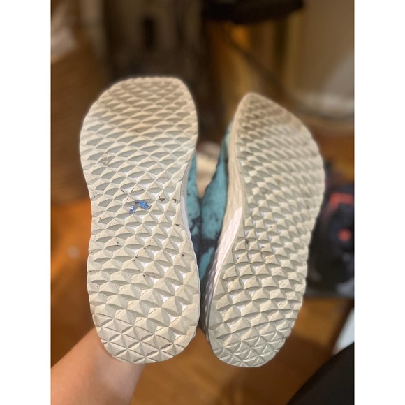 Stylish Athletic Shoes in Blue Tie-Dye - Picture 9 of 10